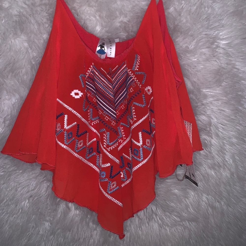 Society girl crop top